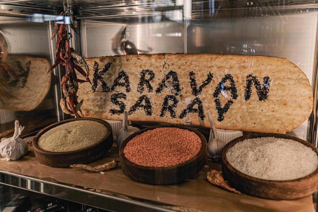 Karavansaray Turkistan Harbour Hotel -Flying Theatre Access Exterior foto Karaköy's traditional bread
