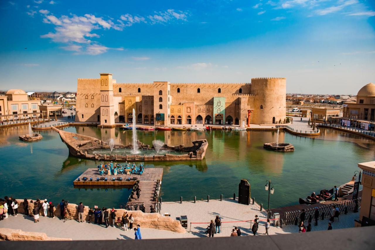 Karavansaray Turkistan Harbour Hotel -Flying Theatre Access Exterior foto The Citadel of Aleppo